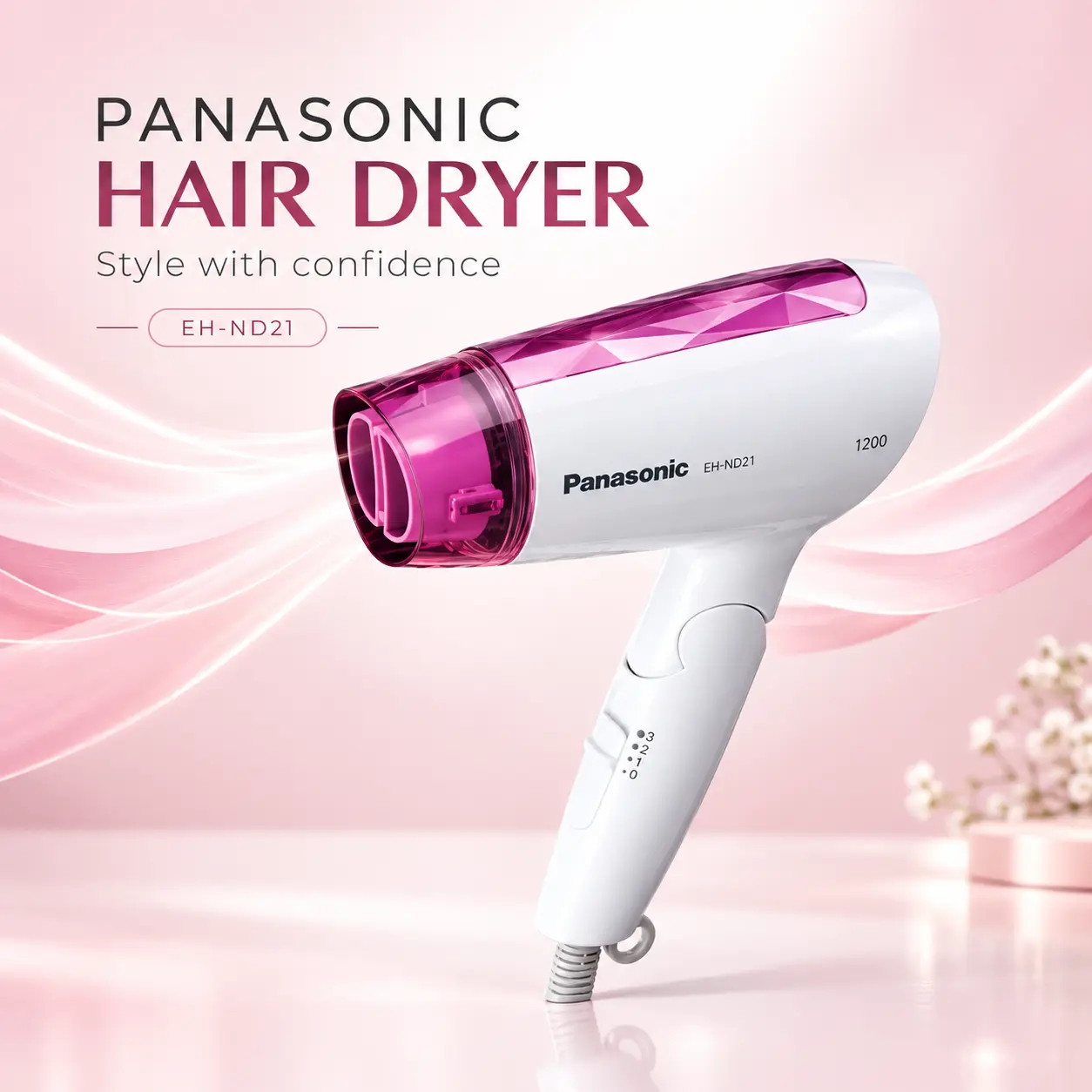 Panasonic EH-ND21 Hair Dryer 1200W